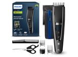 Philips Hairclipper Series 7000 PHI HC7650/15 Haarschneider (Netz-/Akkubetrieb, PowerAdapt Sensor, Trim-and-Flow-Technologie, kein Ölen notwendig, 100 % abwaschbar, Philips DualCut System, Turbo-Modus, 41 mm Schnittbreite, selbstschärfende Edelstahlklingen