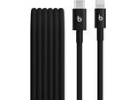 APPLE USB-Kabel "USB-C auf Lightning Gewebtes Kabel", bolt schwarz, 150cmcm, Kabel