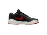 Nike Dames/Dames Jordan Stadium 90 Swoosh Leren Trainers (Zwart, Rood)
