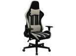 Möbelix , Schwarz, Beige , Metall, Kunststoff, Textil , 63x114x62 cm , inklusive Armlehnen , Büromöbel, Bürostühle, Gaming Stühle