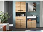 Badezimmer Canu 3-tlg. ca. 139 cm Eiche/Grau