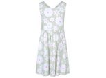 Mountain Warehouse Meisjes Lana Bloemen Cross Back Jurk (Lichtgroen)