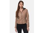 Tazzio Damen Lederjacke