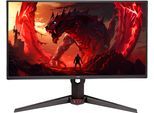 ACER Gaming-Monitor "XV270U X1", Energieeffizienz: F, schwarz, B:61,4cm H:36,7cm T:6,9cm, Monitore, Gaming-Monitor