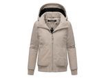 Marikoo dames winterjas Mooni 16 in bomberstijl met capuchon
