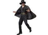 tectake® Herrenkostüm Zorro