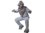 tectake® Unisexkostüm Wilder Wolf
