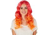 tectake® Frauenperücke Locken Ombré