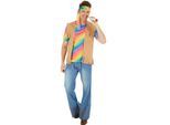 tectake® Herrenkostüm Hippie Peace