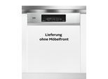 BEKO teilintegrierbarer Geschirrspüler "BDSN36462XP", Energieeffizienz: A, edelstahl, B:59,8cm H:81,8cm T:57cm, Geschirrspüler, Die PowerIntense-Technologie sorgt für herausragende Spülergebnisse, teilintegrierbarer Geschirrspüler