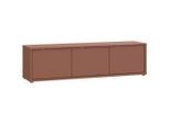 Carryhome Lowboard, Terracotta, Kunststoff, 154.2x42.5x34.9 cm, Beimöbel erhältlich, Wohnzimmer, Wohnzimmer-Sets & Serien, Lowboards