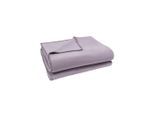 Zoeppritz Fleecedecke Soft-Fleece, Flieder, Textil, Uni, 160x200 cm, Textiles Vertrauen - Oeko-Tex®, Kettelrand, pflegeleicht, Wohntextilien, Decken, Fleecedecken