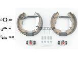 TEXTAR Bremsbackensatz Shoe Kit Pro 84058200 für Opel Vaughall DAEWOO CHEVROLET