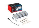BREMBO Bremsbelagsatz, Scheibenbremse p85194e für Audi Skoda (FAW) VW (SVW)