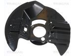 TRISCAN Spritzblech, Bremsscheibe 812511131 Vorderachse links für BMW