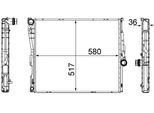 MAHLE Kühler, Motorkühlung cr1393000s für BMW