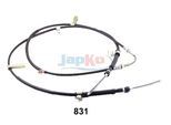 JAPKO Seilzug, Feststellbremse 131831 hinten für Suzuki