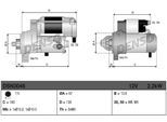 DENSO Starter dsn3046 für Vaughall Peugeot Suzuki MINI