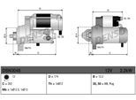 DENSO Starter dsn3048 für Mercedes VW