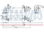 NISSENS Kühler, Abgasrückführung 989396 für VW