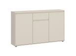 Möbelix , Kaschmir , Holzwerkstoff , 5 Fächer , 1 Schublade(n) Schubladen , 137x85x35 cm , Kleinmöbel, Kommoden, Kommoden