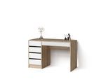 SCHMINKTISCH Imola Weiß/Sonoma 120 cm