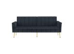 SCHLAFSOFA Dunkelgrau 183/76/75 cm