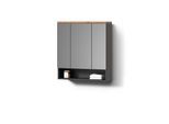 BADSPIEGELSCHRANK Tanaro Anthrazit 70 x 77.5 cm