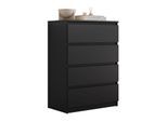 HIGHBOARD HANA M4 70 Schwarz matt