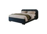 BETT AMARA 140x200 gepolstert mit Stauraum und Lattenrost, Royal Velvet 233