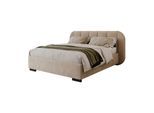 BETT AMARA 160x200 gepolstert mit Stauraum und Lattenrost, Royal Velvet 170