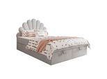 KONTINENTALBETT ASHLEY II mit Federkernmatratze 120x200 cm, Stoff: Jasmine 81, Topper: nein