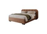 BETT AMARA 160x200 gepolstert mit Stauraum und Lattenrost, Royal Velvet 198