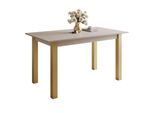 ESSTISCH ARTON GOLD ausziehbarer Tisch 140-195 cm Klapptisch Wohnzimmer