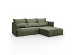 ECKSOFA APOLLO L mit Schlaffunktion und Bettkasten – rechte Seite