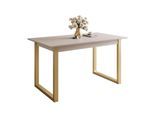 ESSTISCH ARTON GOLD II 140-195 cm für 6-8 Personen