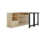 MULTIFUNKTIONALER Esstisch und Sideboard (klappbar) mit Stauraum
