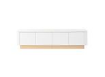 TV-LOWBOARD Luxus-Rillen-Design & abgerundete Ecken