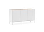 SIDEBOARD Curva 3 türen Weiß