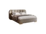 BETT AMARA GOLD 180x200 gepolstert mit Stauraum und Lattenrost, Royal Velvet 180