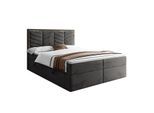 KONTINENTALBETT AURORA 160x200 mit Bettkasten Royal Velvet 185