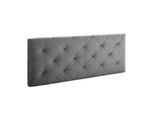 KOPFTEIL 150x60 cm Milan grau