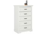 Kommode Marilou -Exklusiv- , 67/108/41 cm , 5 Schublade(n)