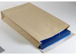 flexiPAK classic eco Fixverschluss Faltentaschen ca. DIN B4 natur