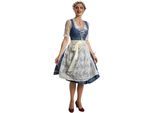 tectake® Frauenkostüm Midi-Dirndl Kleinwalsertal Modell 2