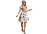 tectake® Frauenkostüm Mini-Dirndl Burgau Modell 2