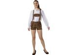tectake® Lederhose Josie