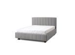 Letti Moderni Polsterbett Calma 160x200 in Siena Gray