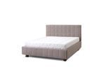 Letti Moderni Polsterbett Quadro 160x200 in Siena Dark Beige
