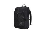 Rucksack JACK WOLFSKIN "BERKELEY 24", schwarz, Rucksäcke, Web, Polyester, unifarben, Rucksack, für Erwachsene, sportlicher Stil, aus robustem Polyester